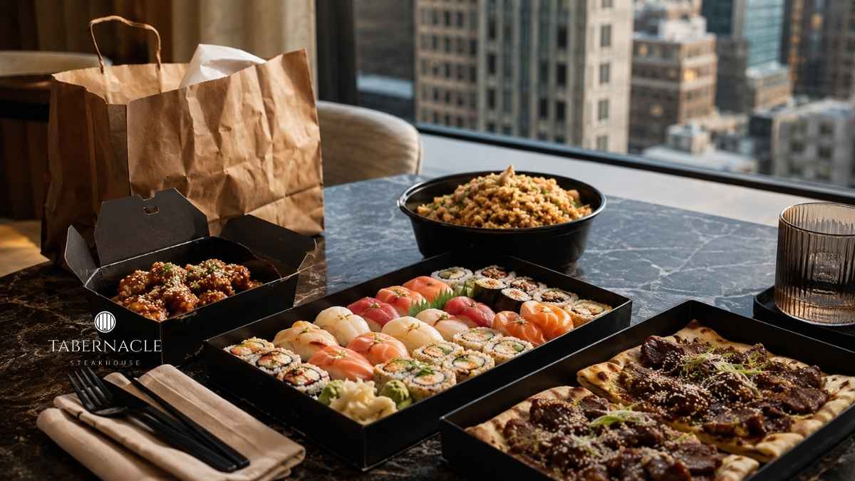 kosher-food-delivery-nyc-sushi-and-takeout-spread-city-view