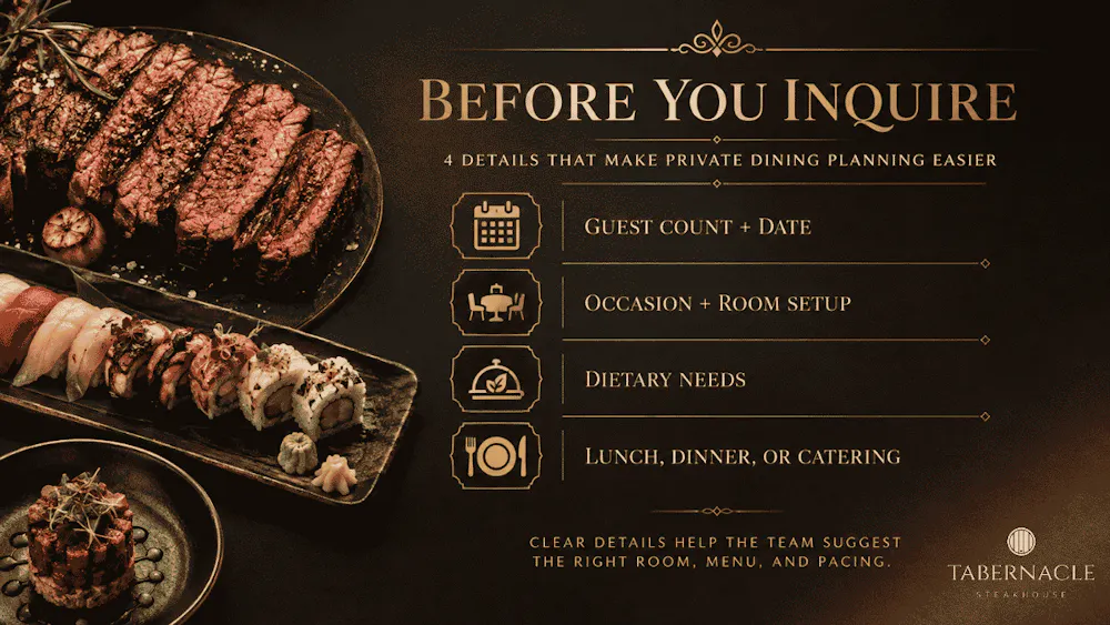 private-dining-planning-checklist-with-steak-and-sushi