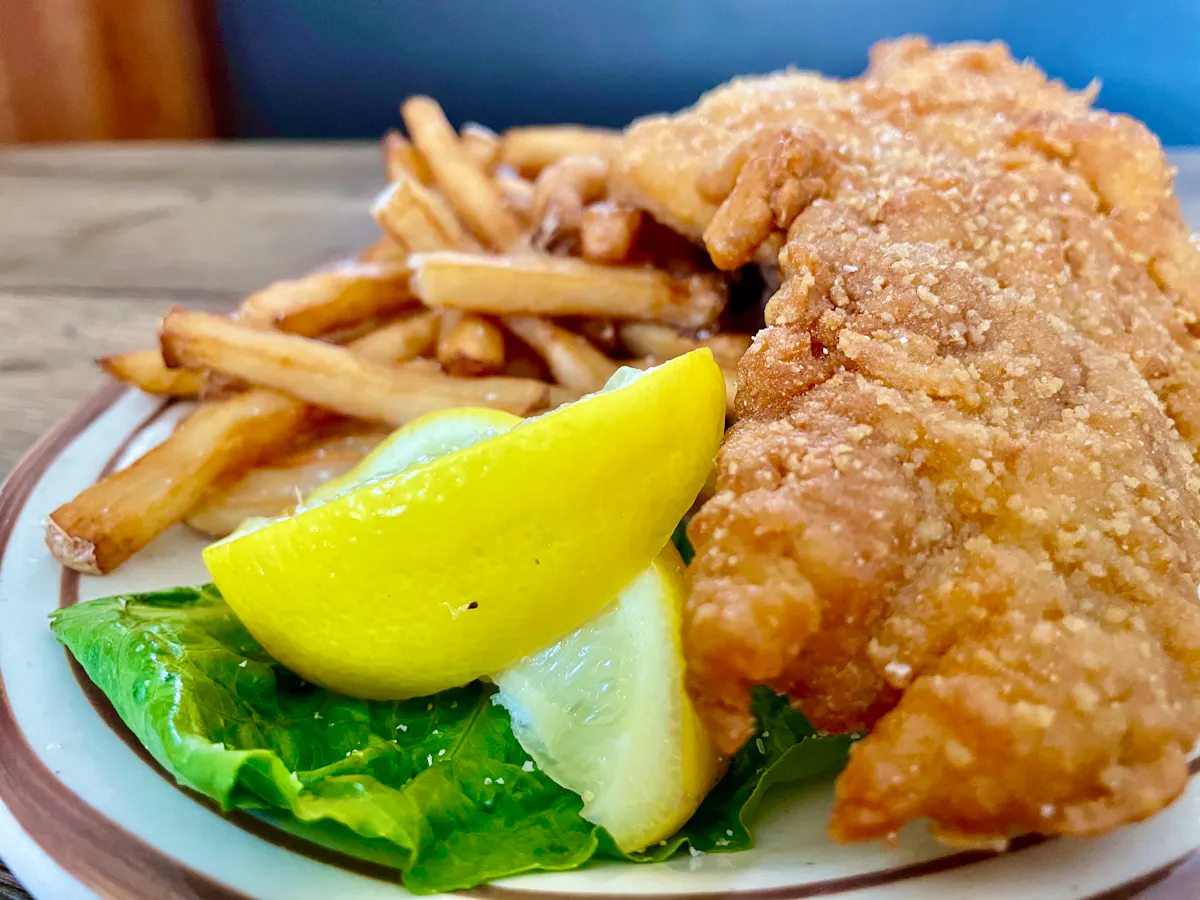 a plate of food