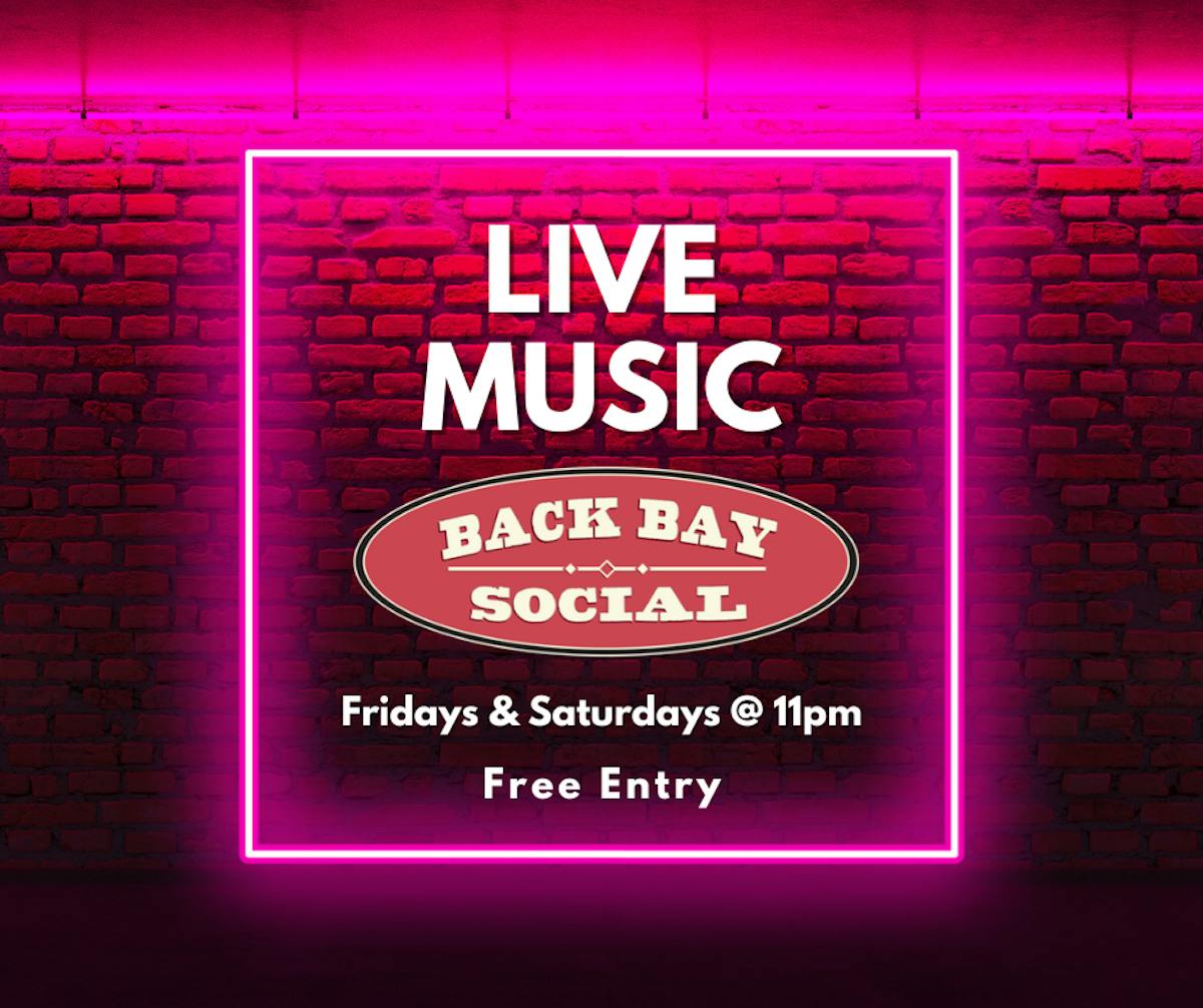 live music at Back Bay Social