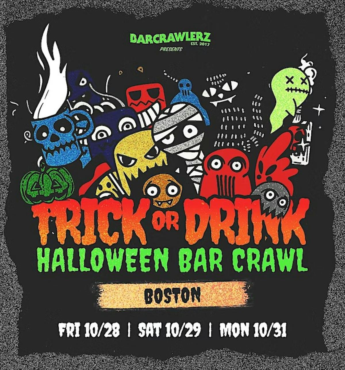 boston halloween bar crawl