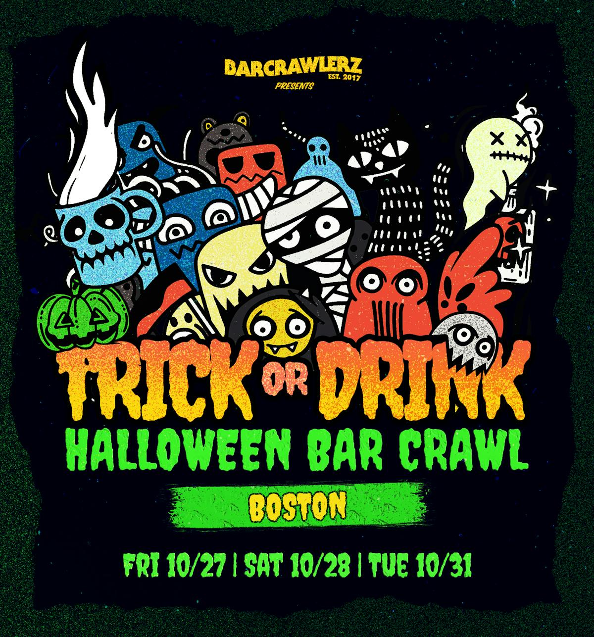 back bay social halloween bar crawl
