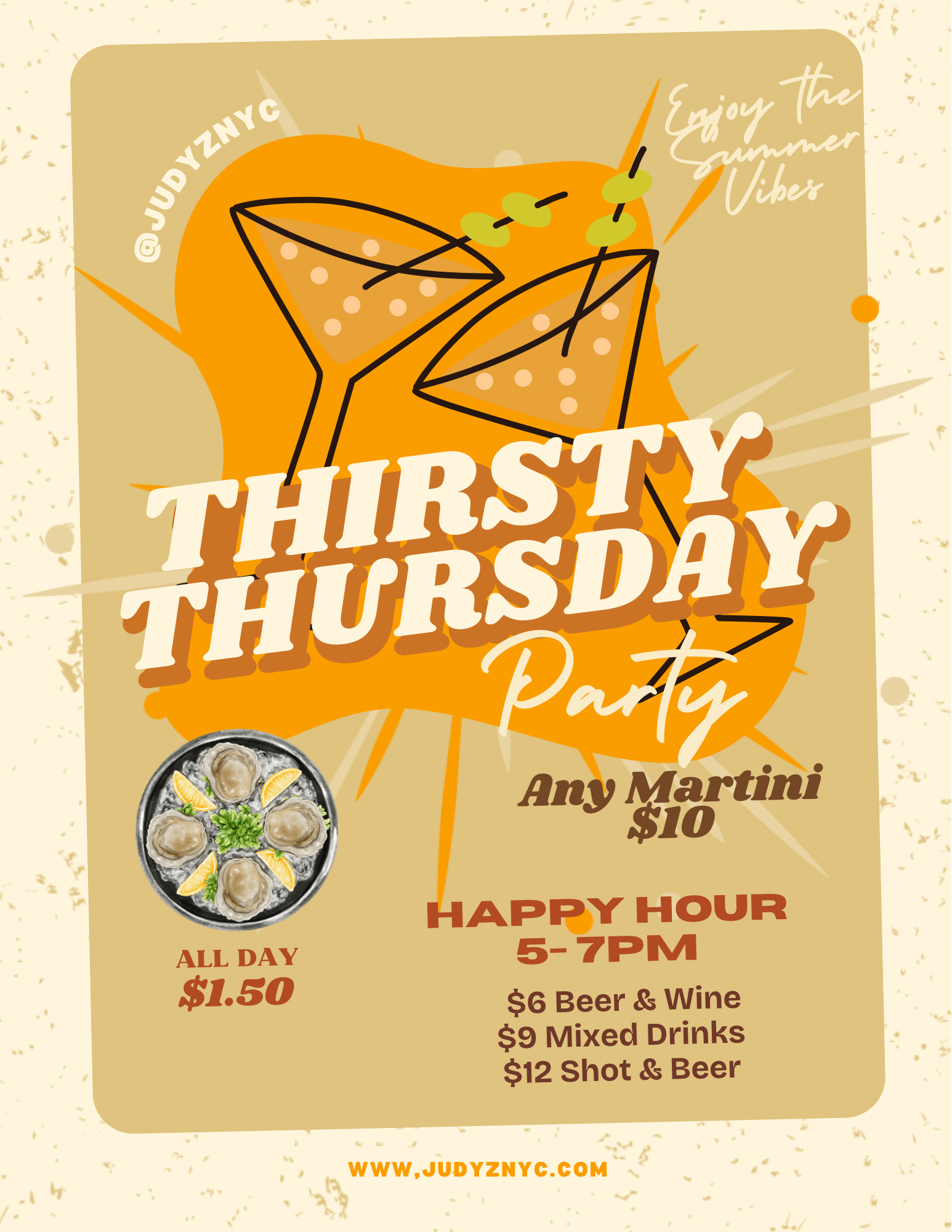 Thirsty Thursday Ideas