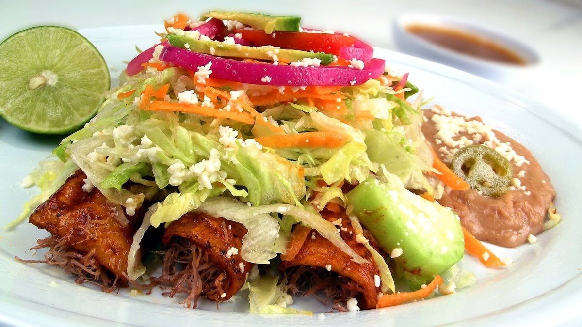 a plate of food