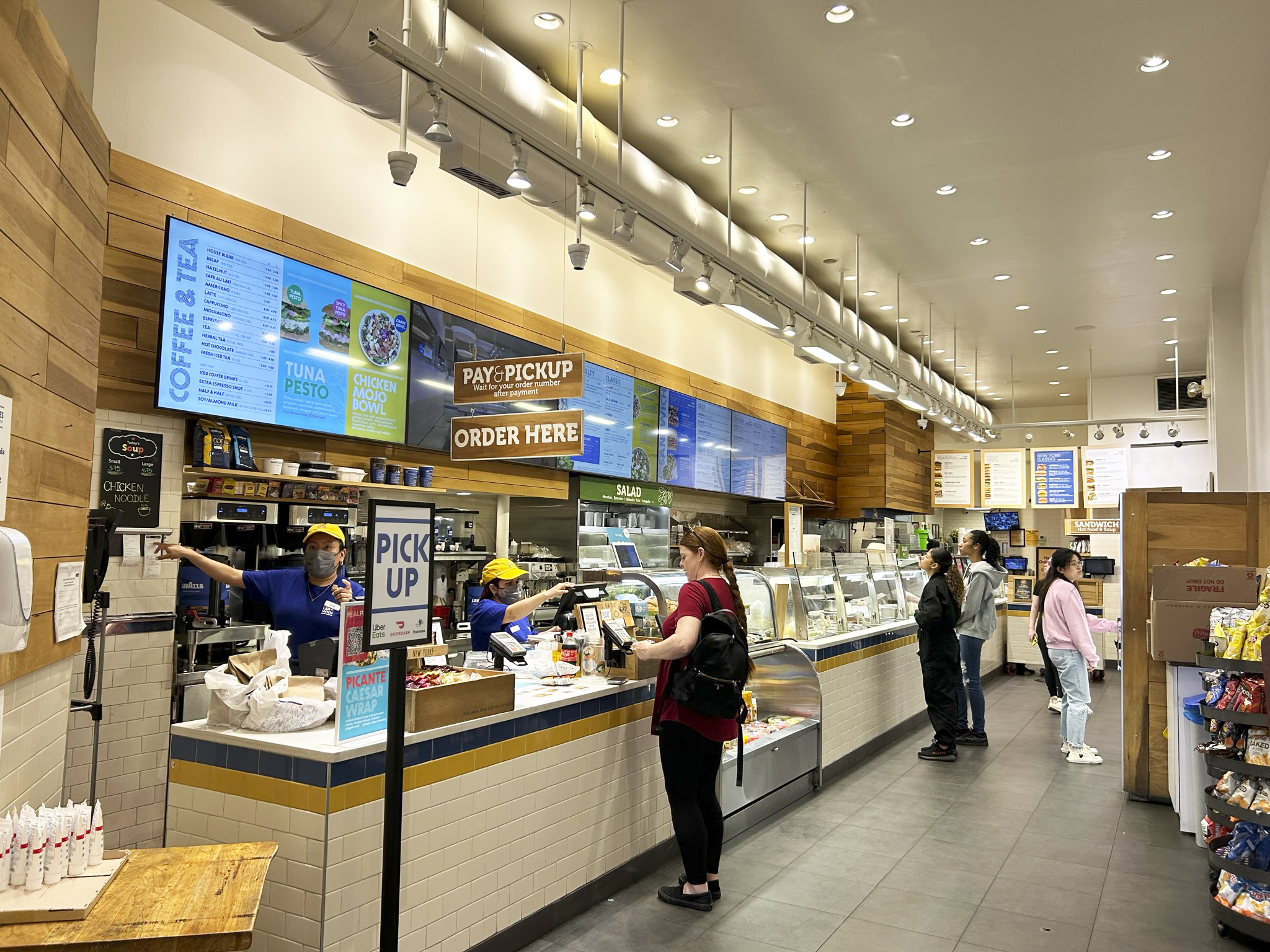 Indoor View of Lenwich 23rd Street Flatiron District 