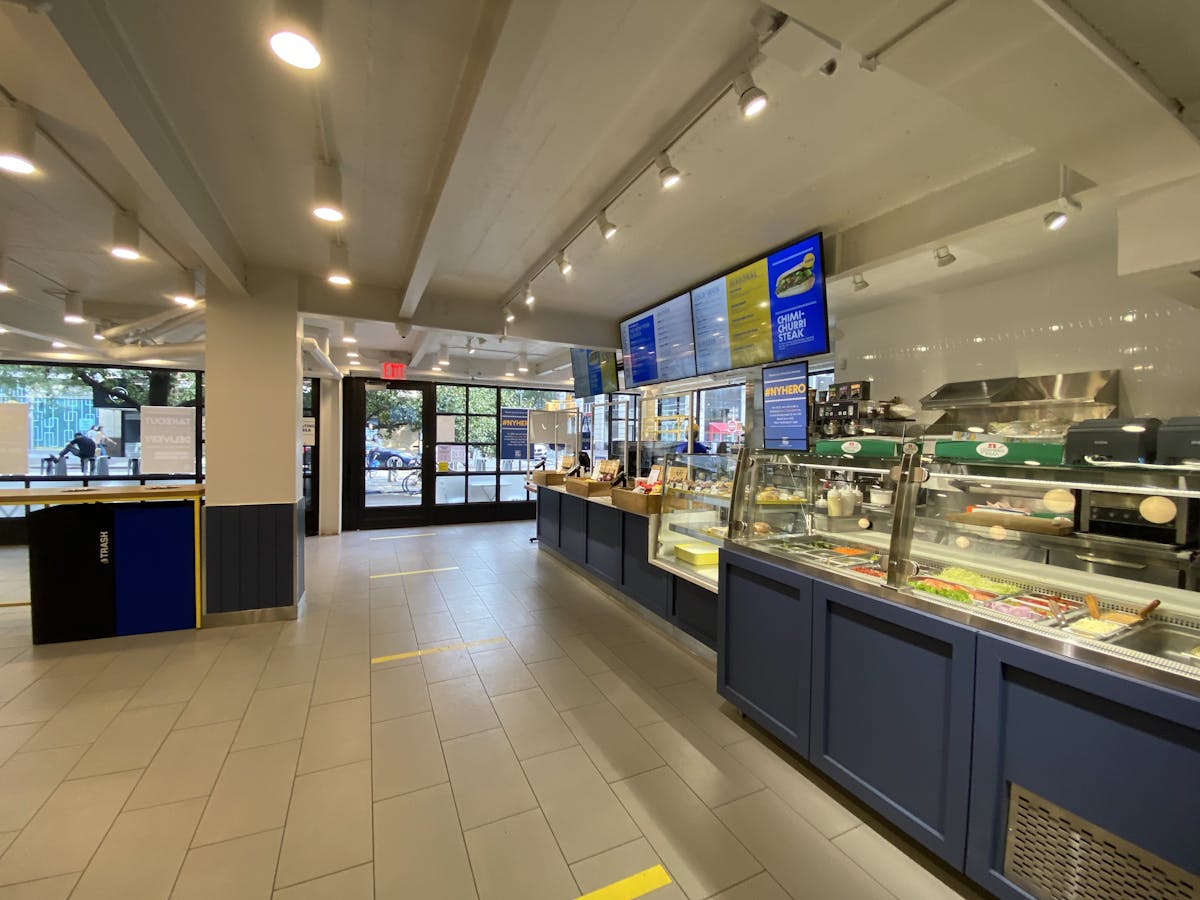 Alternate view of the indoor store at Lenwich 