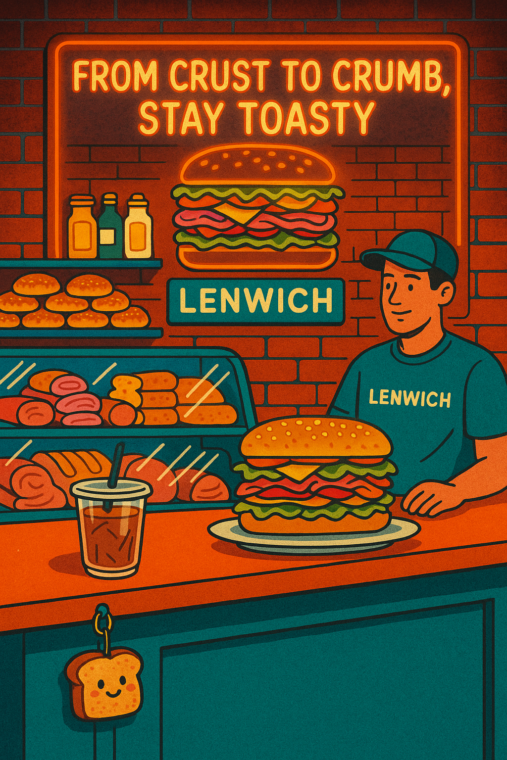 a sign on the side of a building