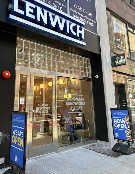 Lenox Hill 61st St. Hours + Location Lenwich Sandwich Shop in NYC