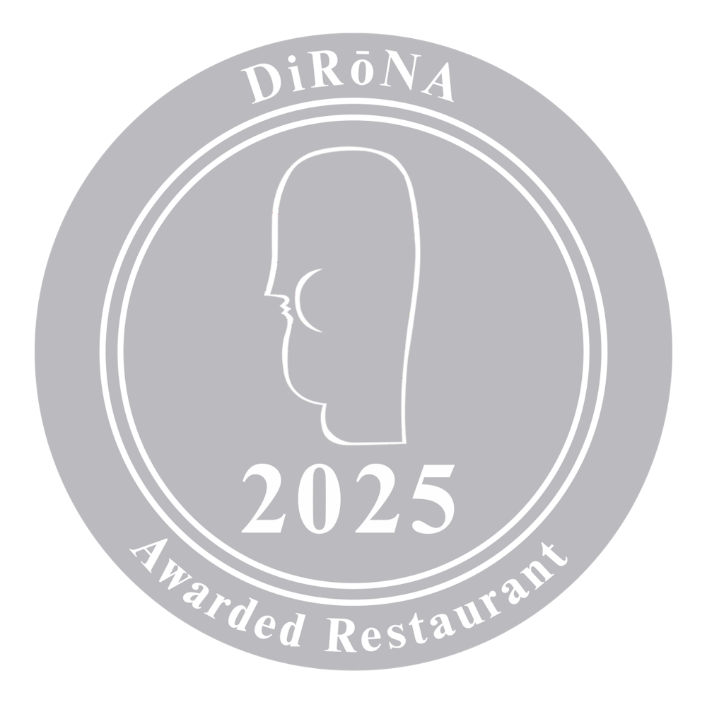 Nesso is a DiRoNA Awarded Restaurant as of 2025