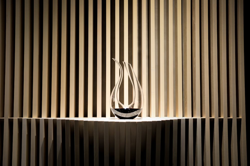 a close up of a curtain