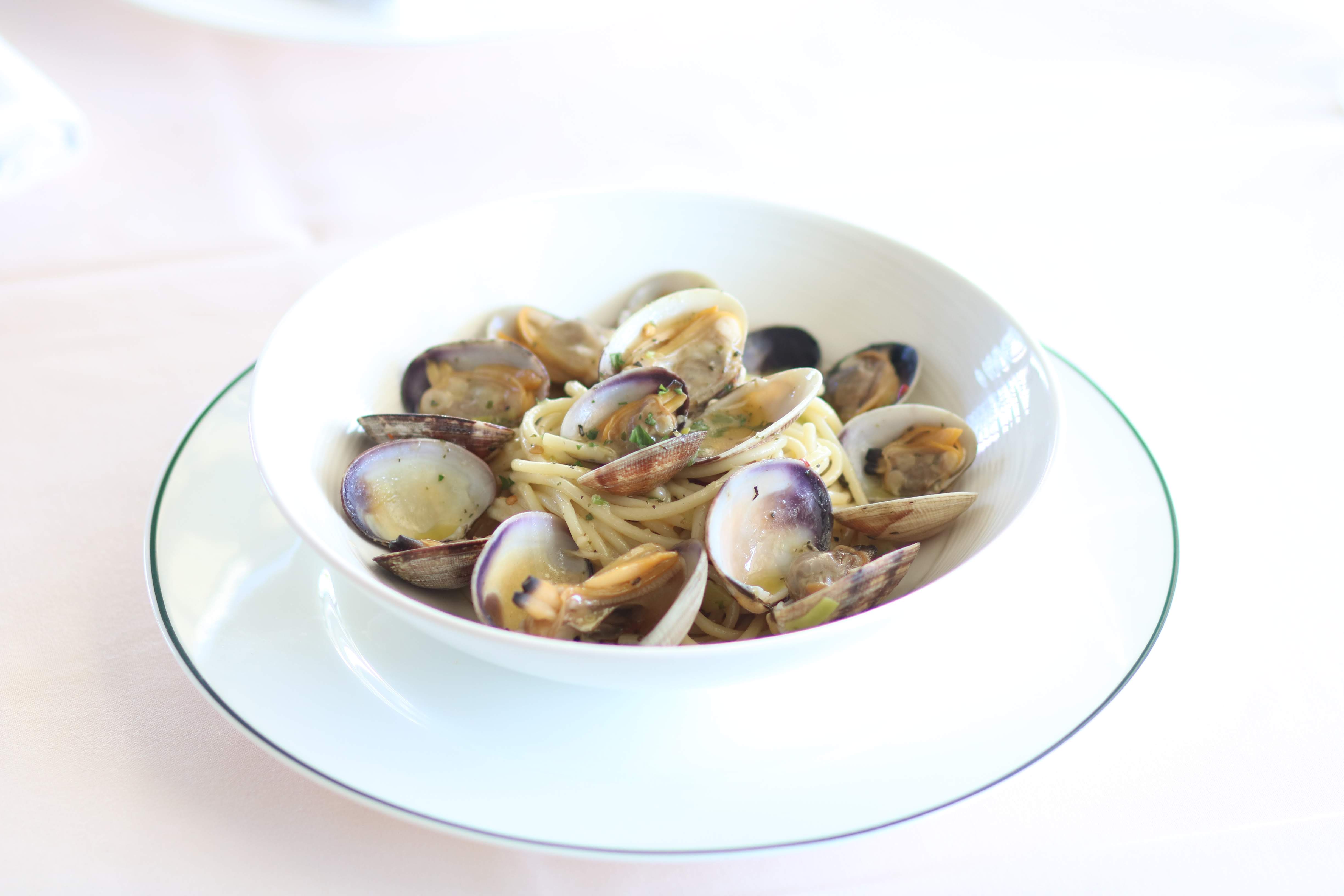 a plate of food on a table