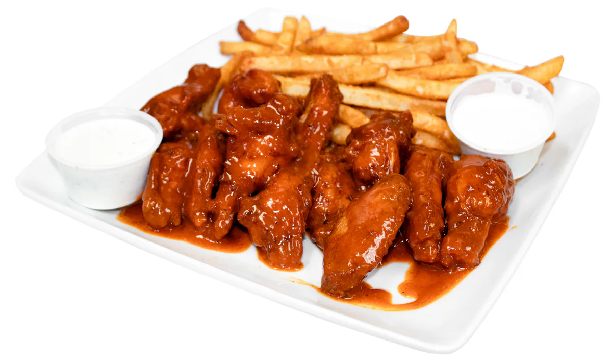 a plate of food