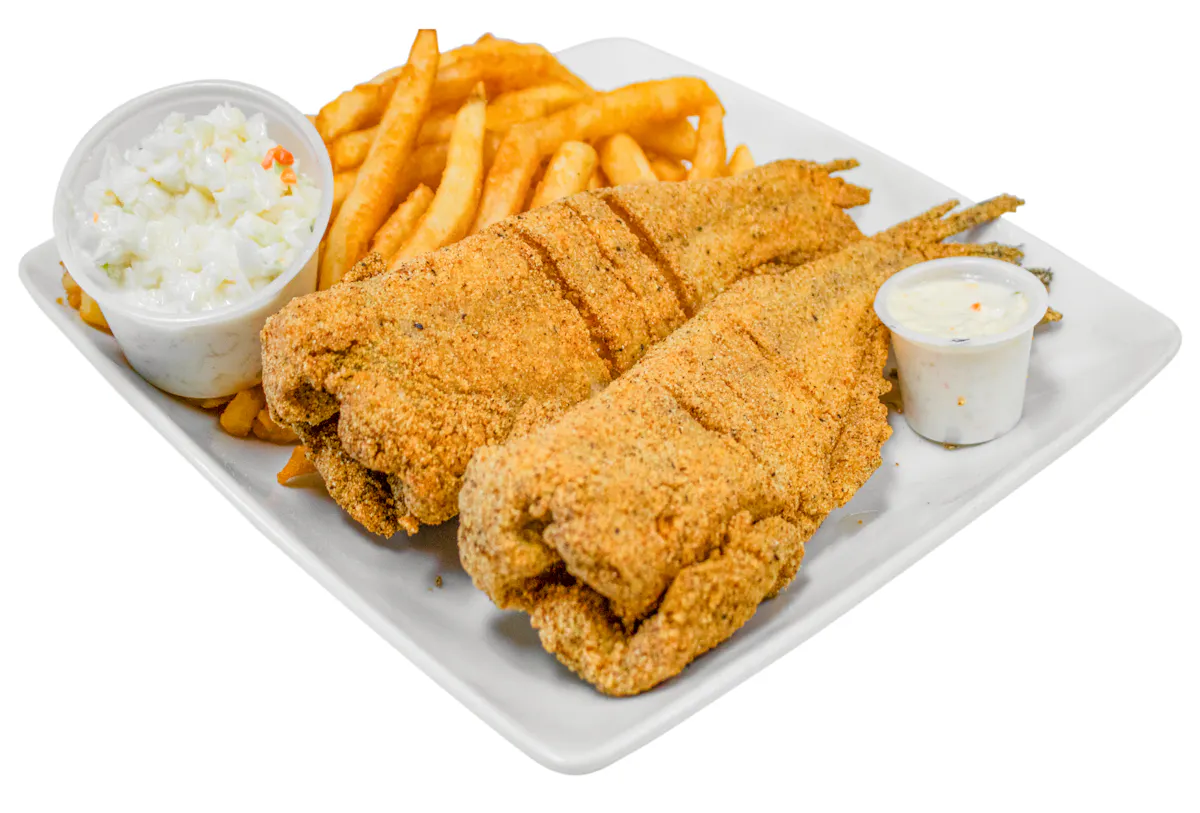 a tray of food on a plate