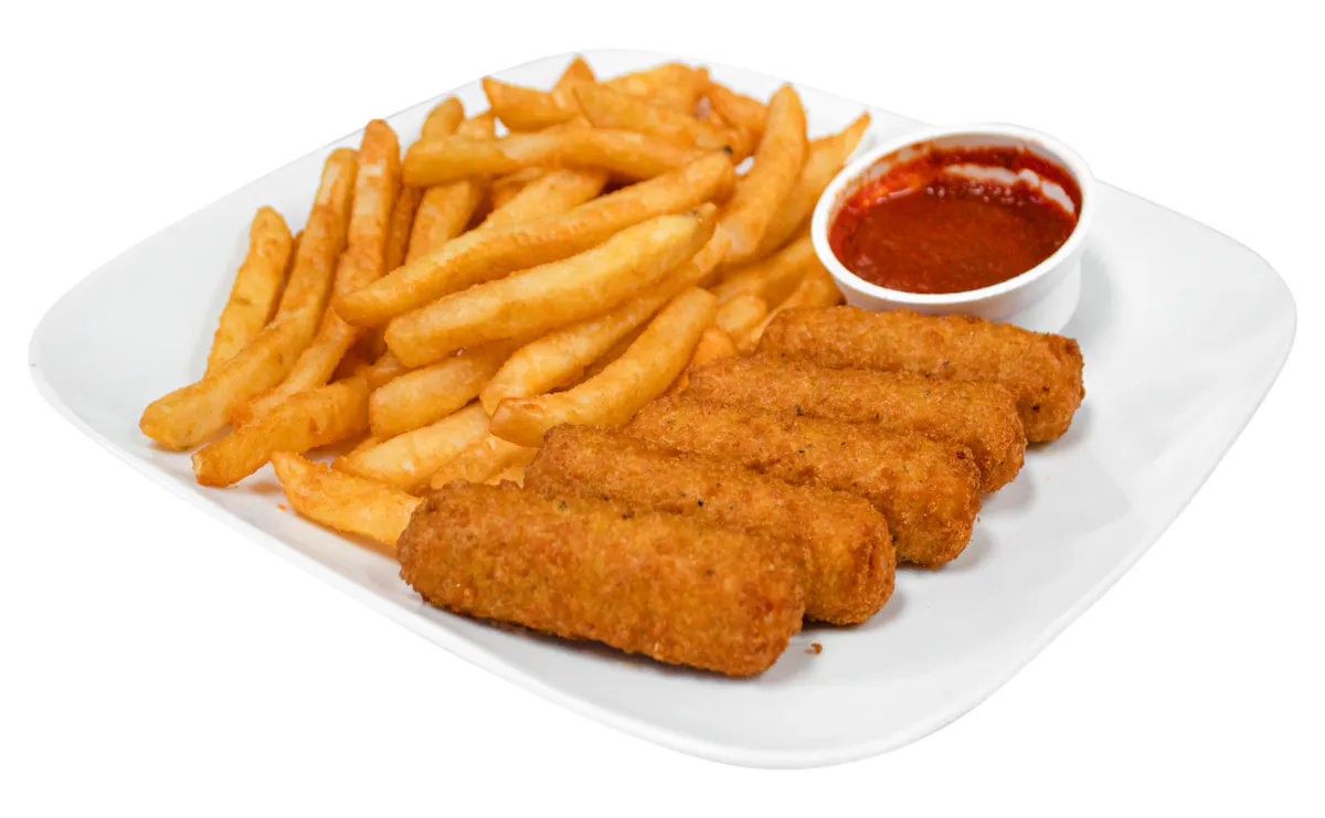 a sandwich and fries on a plate