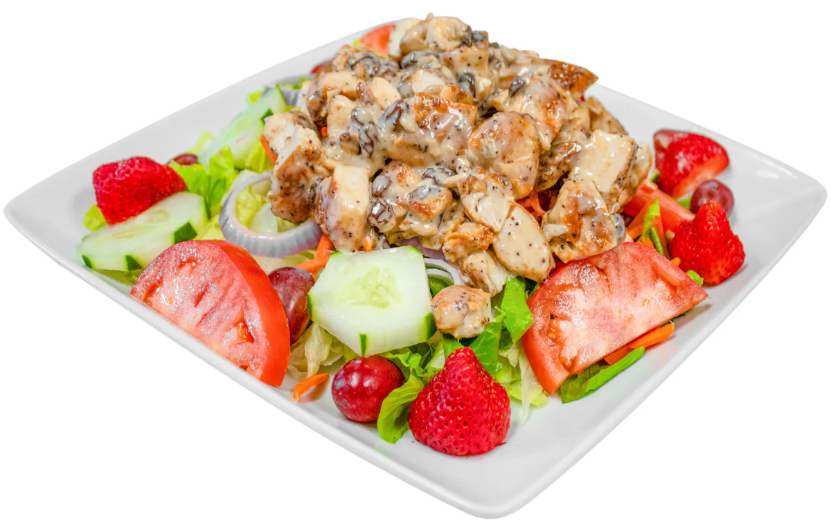 a plate of food