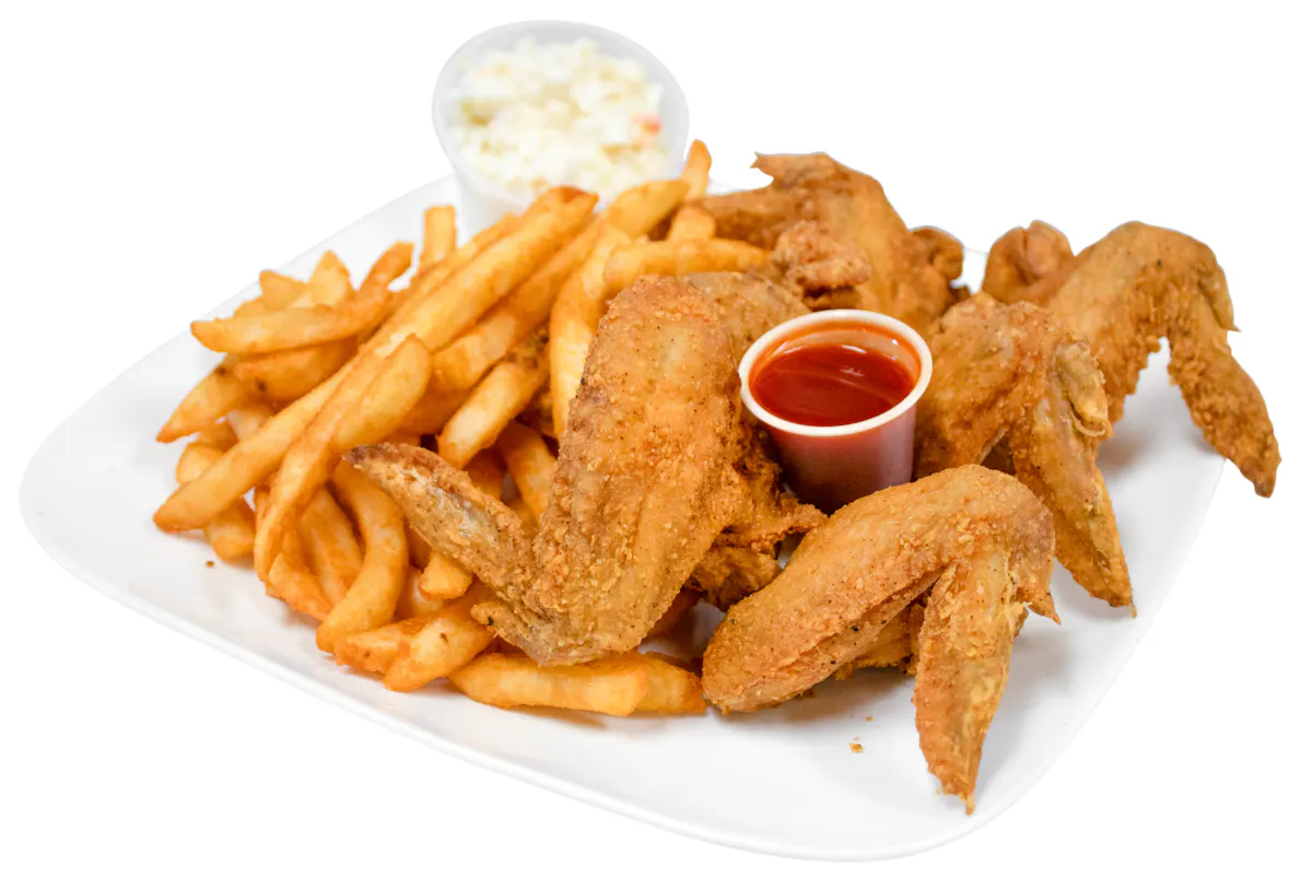 a sandwich and fries on a plate