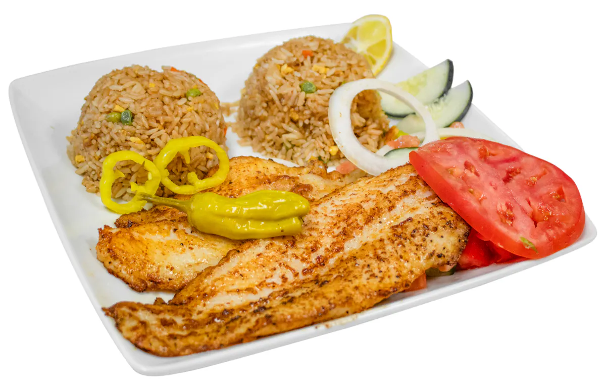a plate of food
