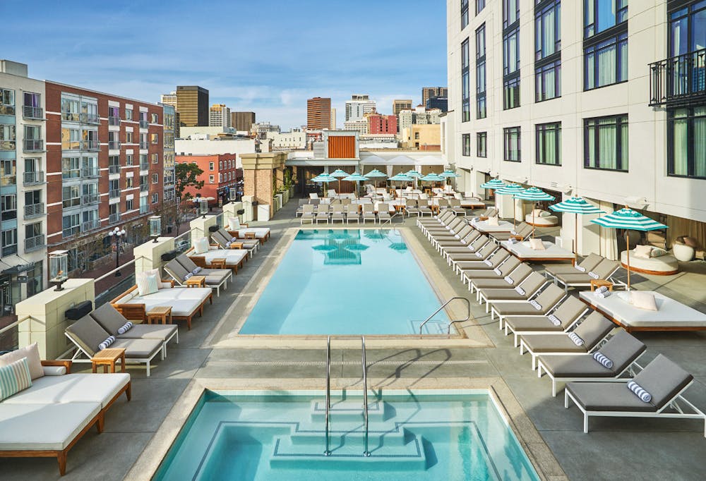 rooftop pool san diego