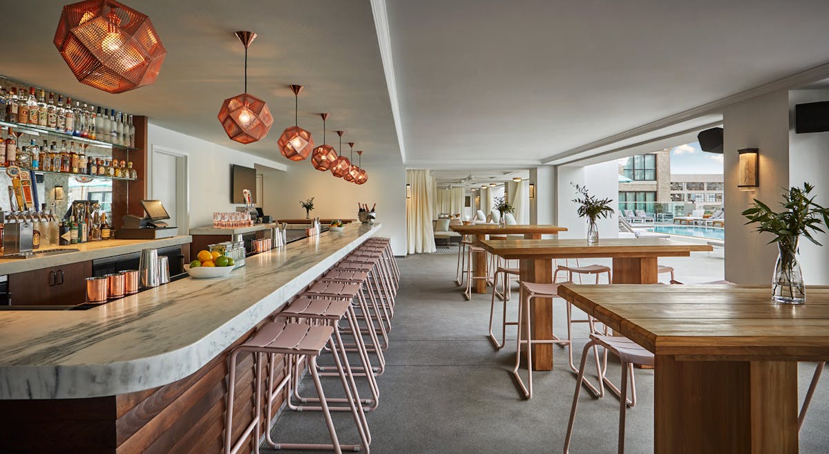 a dining room table