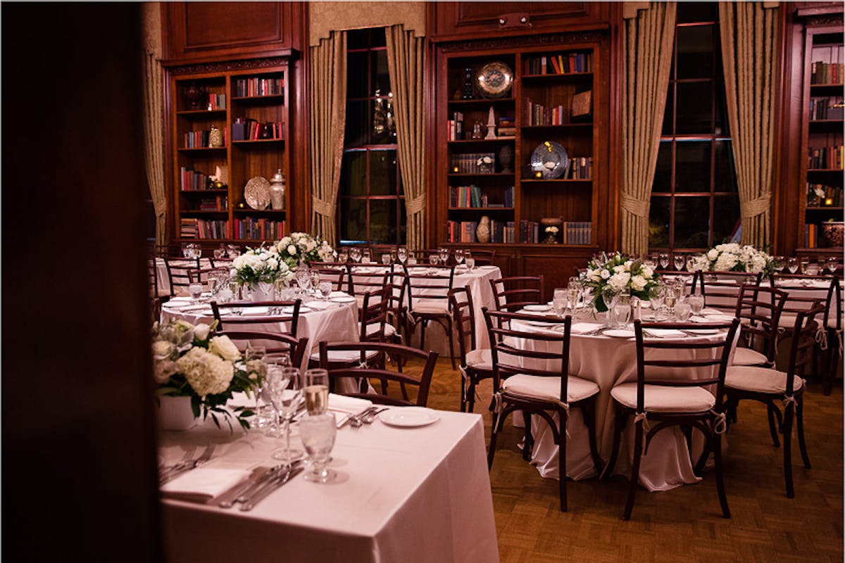 a dining room table