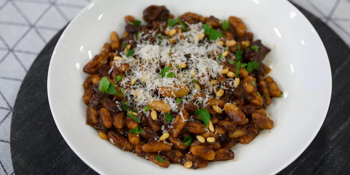 a plate of food