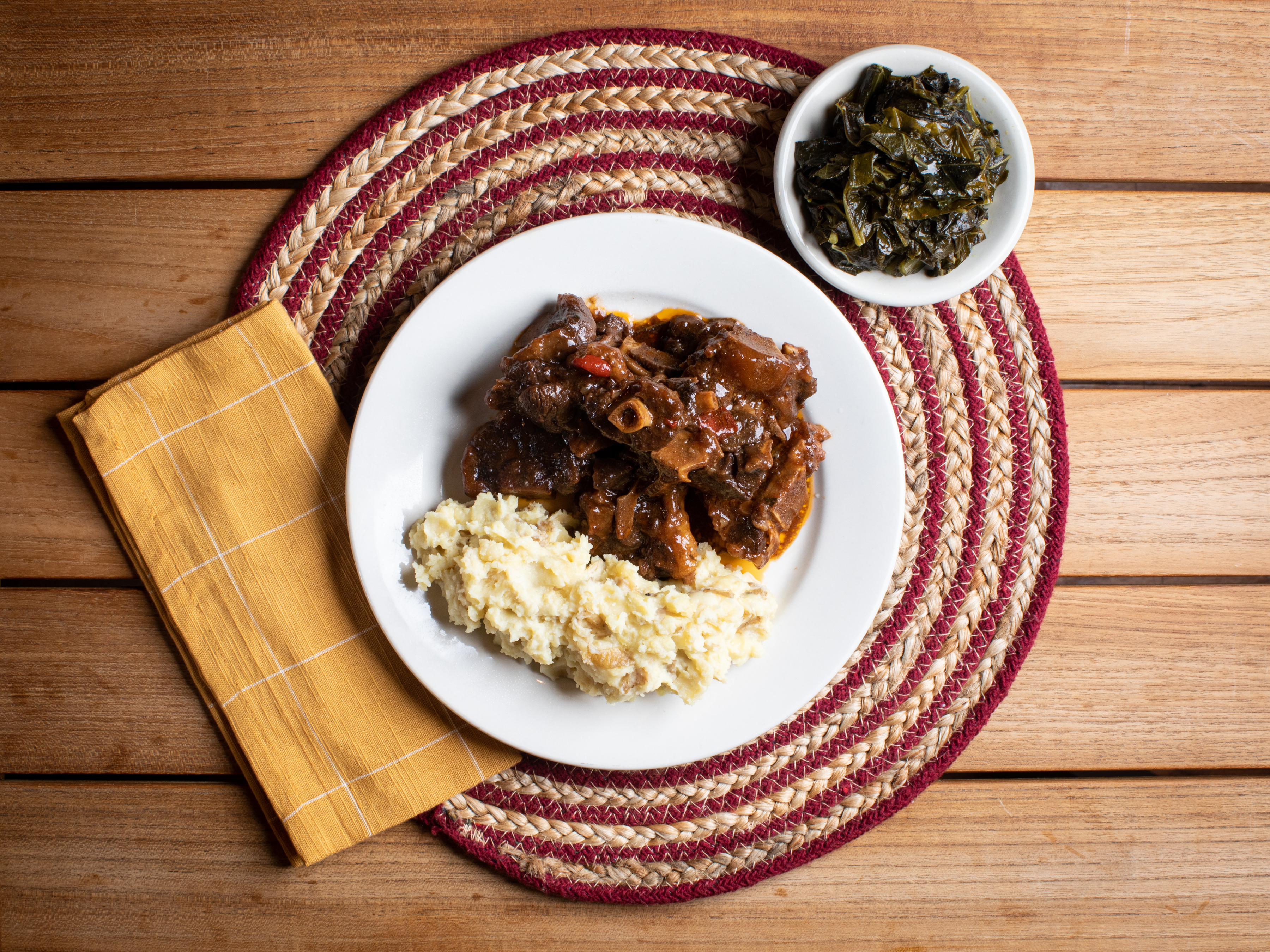 food on a plate