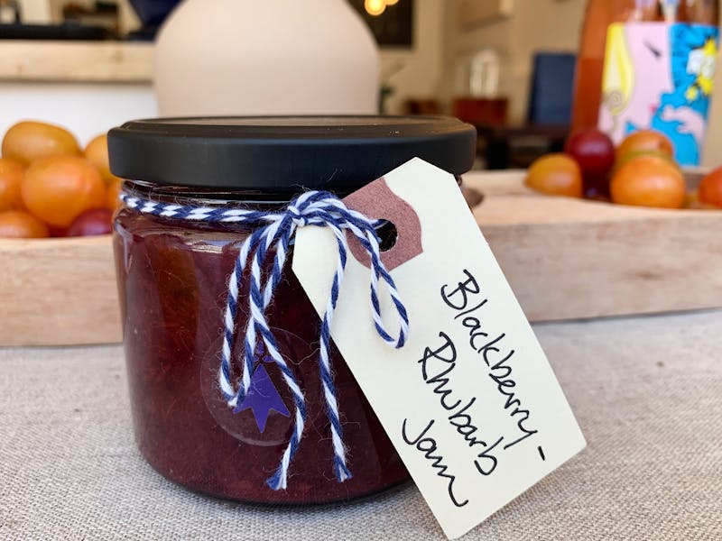 Blackberry & Rhubarb Jam Petit Crenn