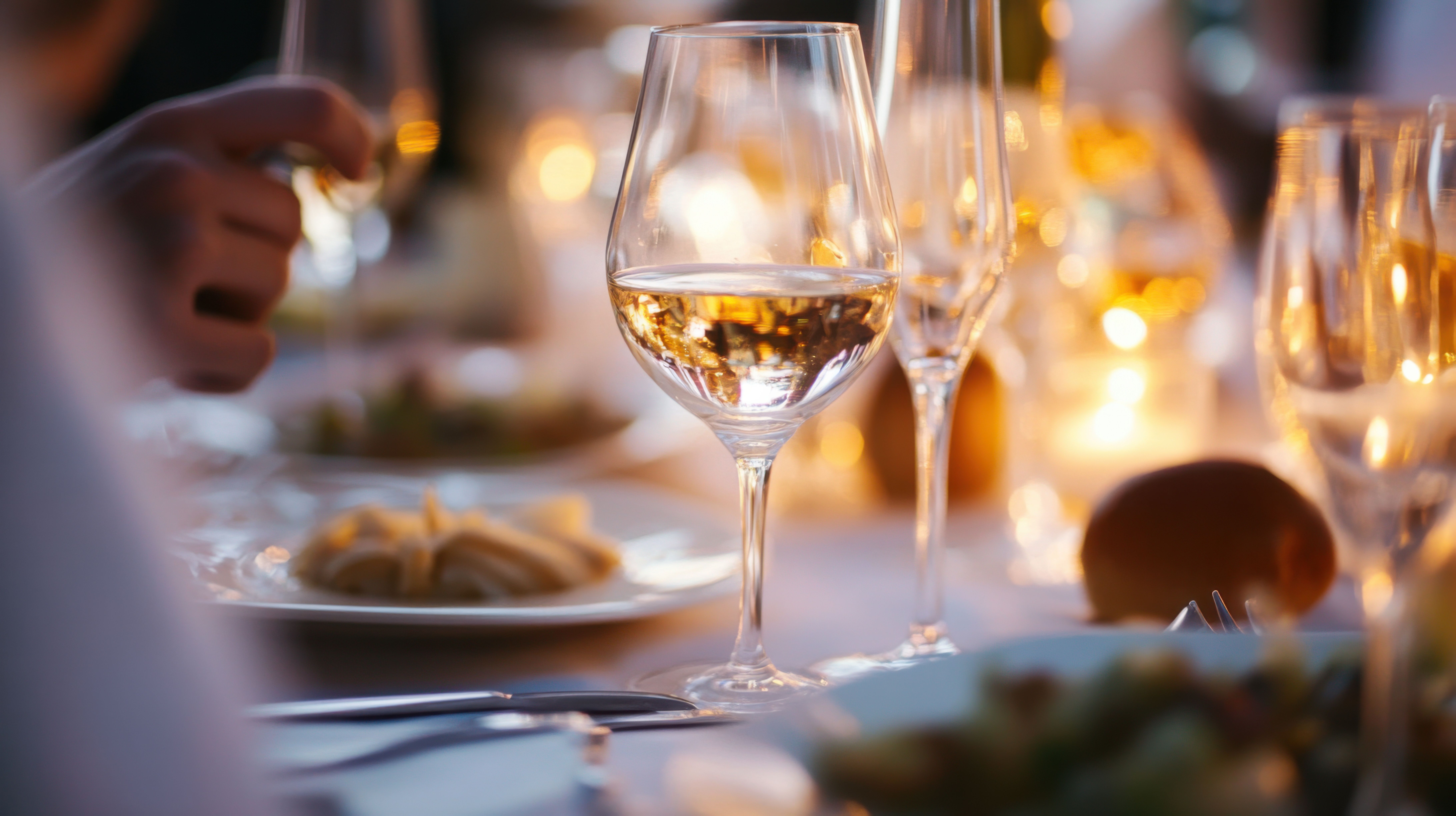 a cup of wine