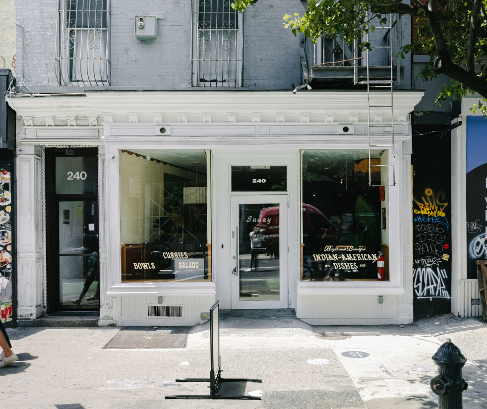 a building with a store front