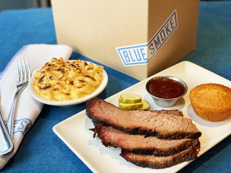 Texas Beef Brisket Lunch Box Blue Smoke