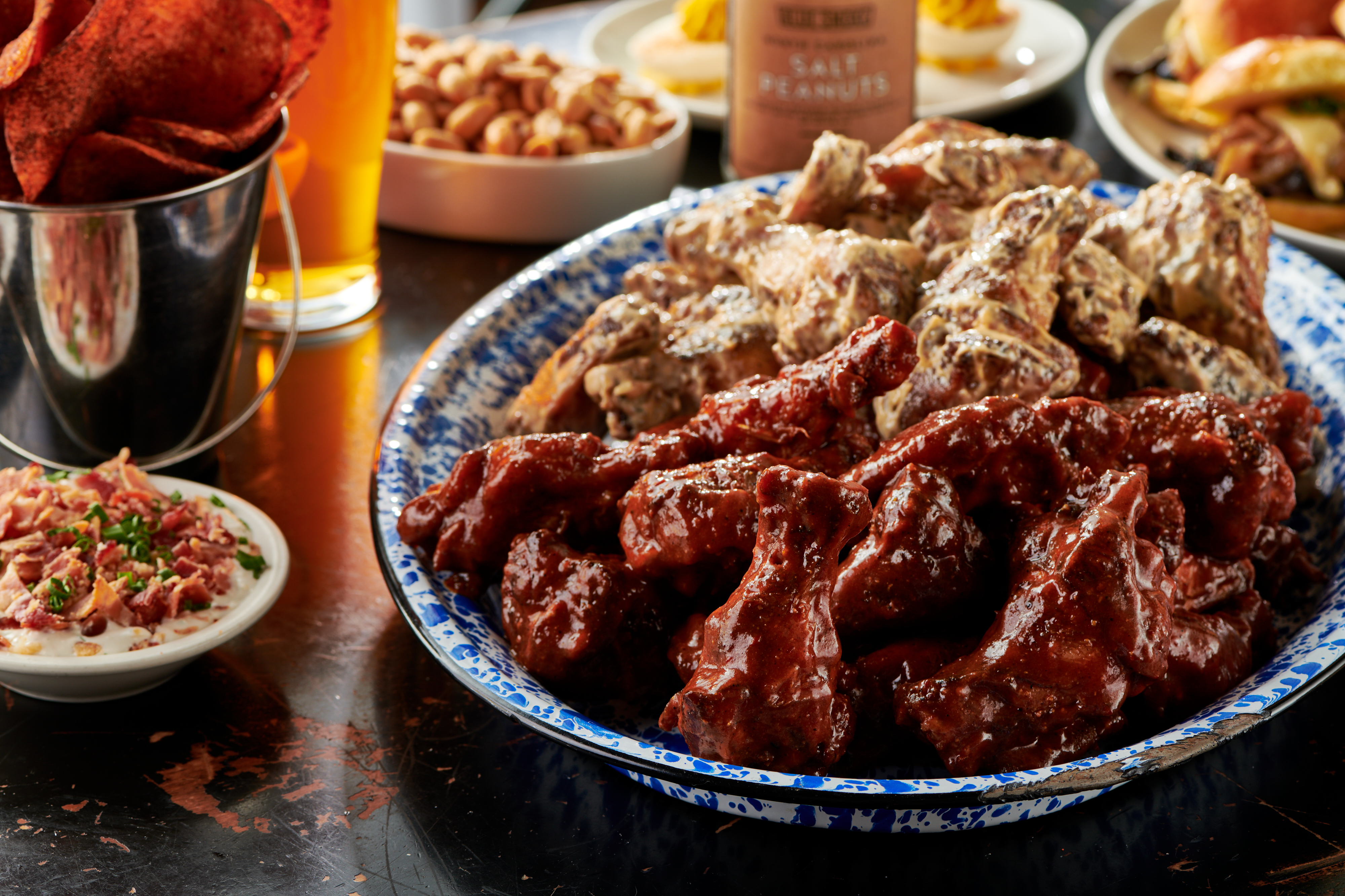 Blue smoke flatiron sales menu