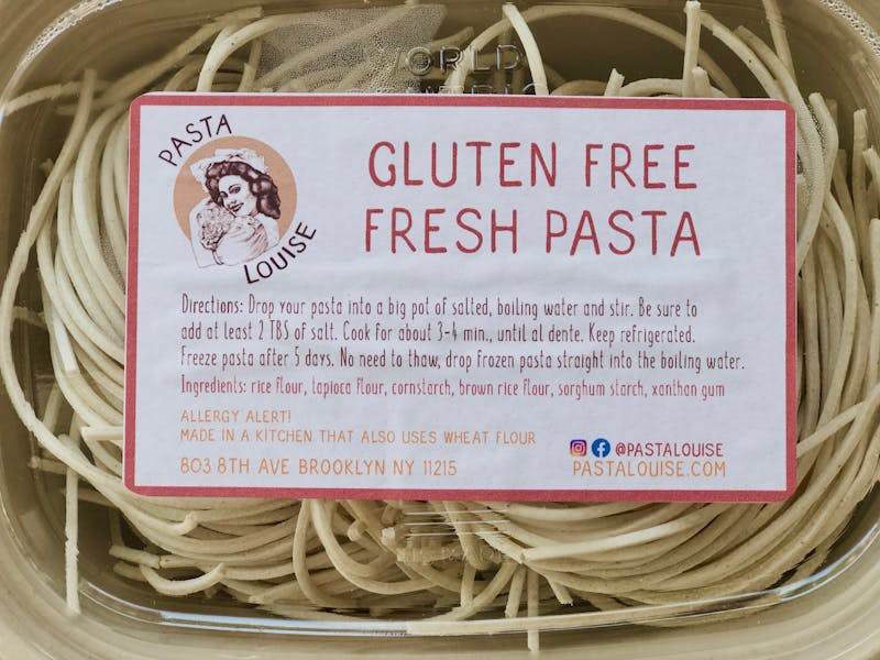 Fresh Gluten Free Spaghetti Pasta Louise Italian Restaurant in Park