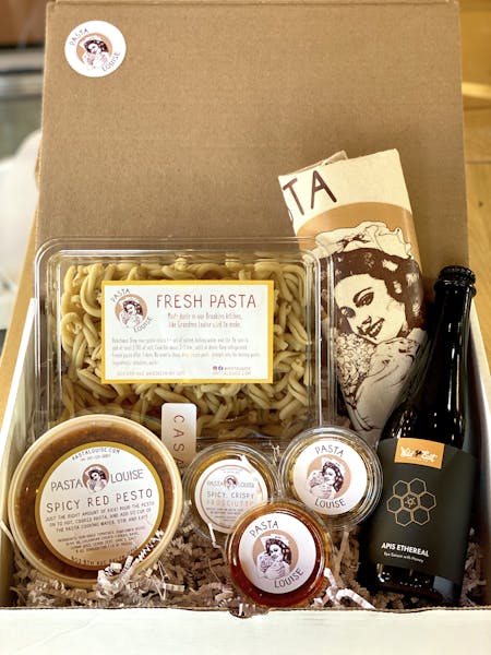 The Spicy Deluxe Kit Pasta Louise Italian Restaurant in Park Slope