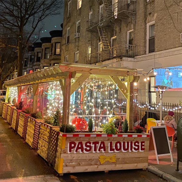 Winter Dinner + Movie Nights! Pasta Louise Italian Restaurant in