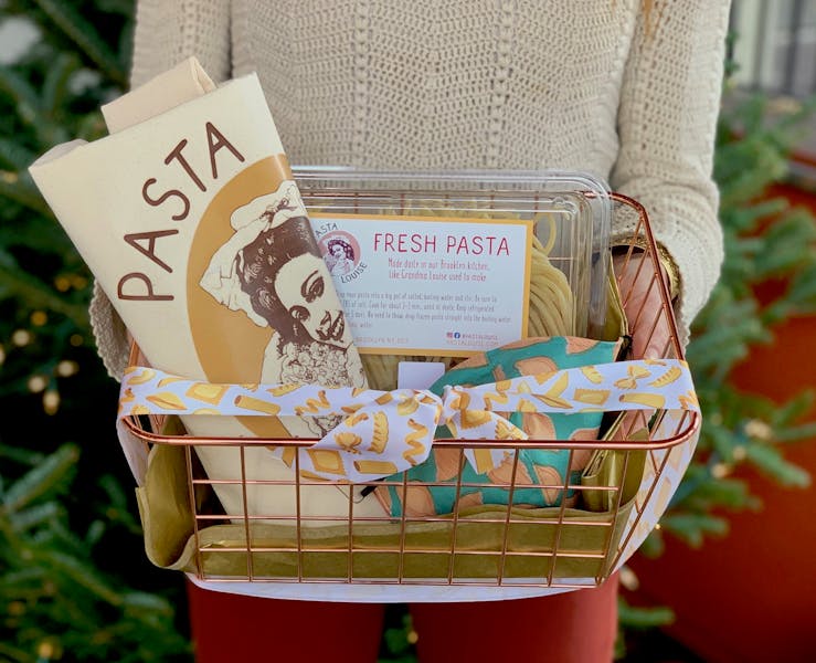 The Quick Gift Basket Pasta Louise Italian Restaurant in Park Slope