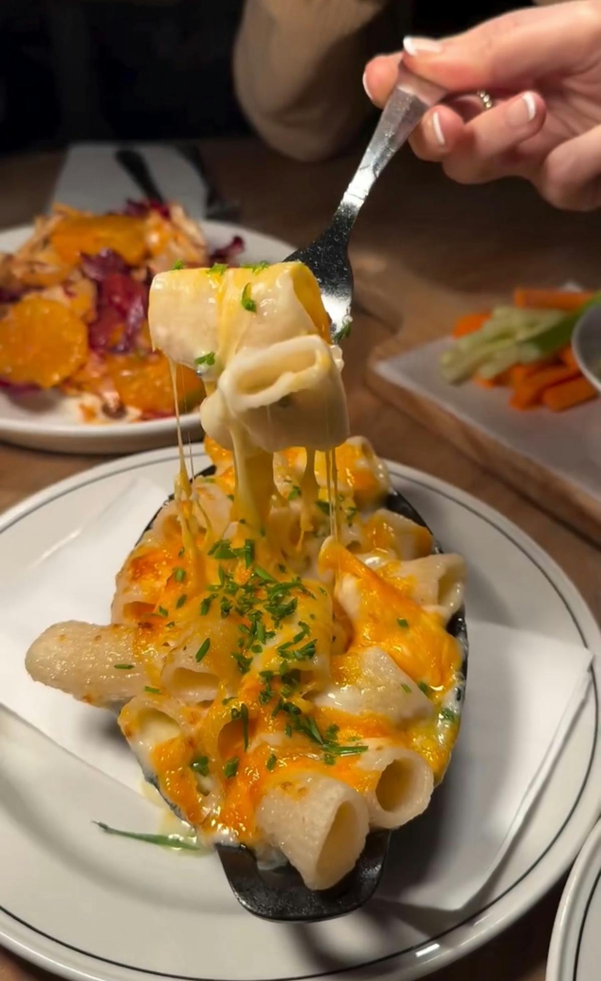 a plate of food on a table