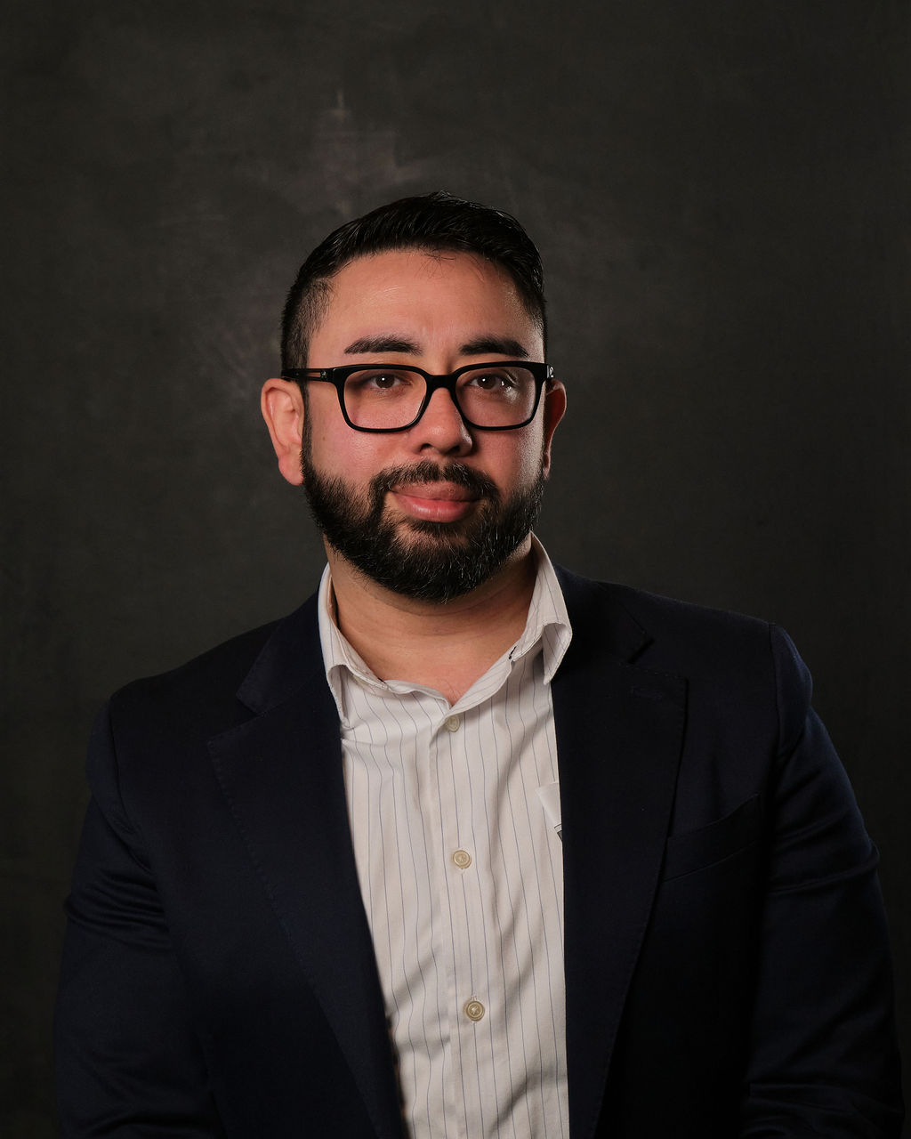 a man standing in front of a camara