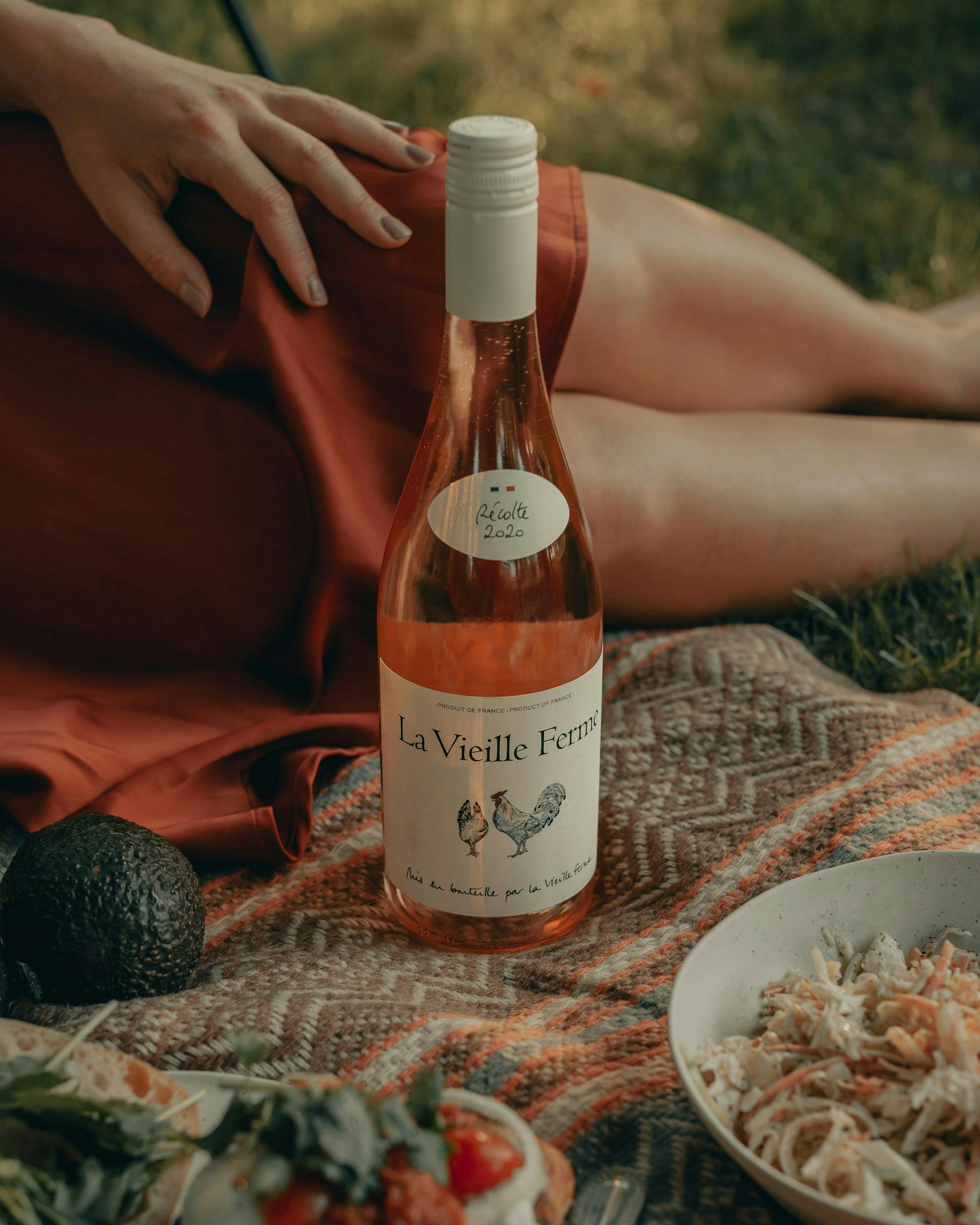a wine bottle