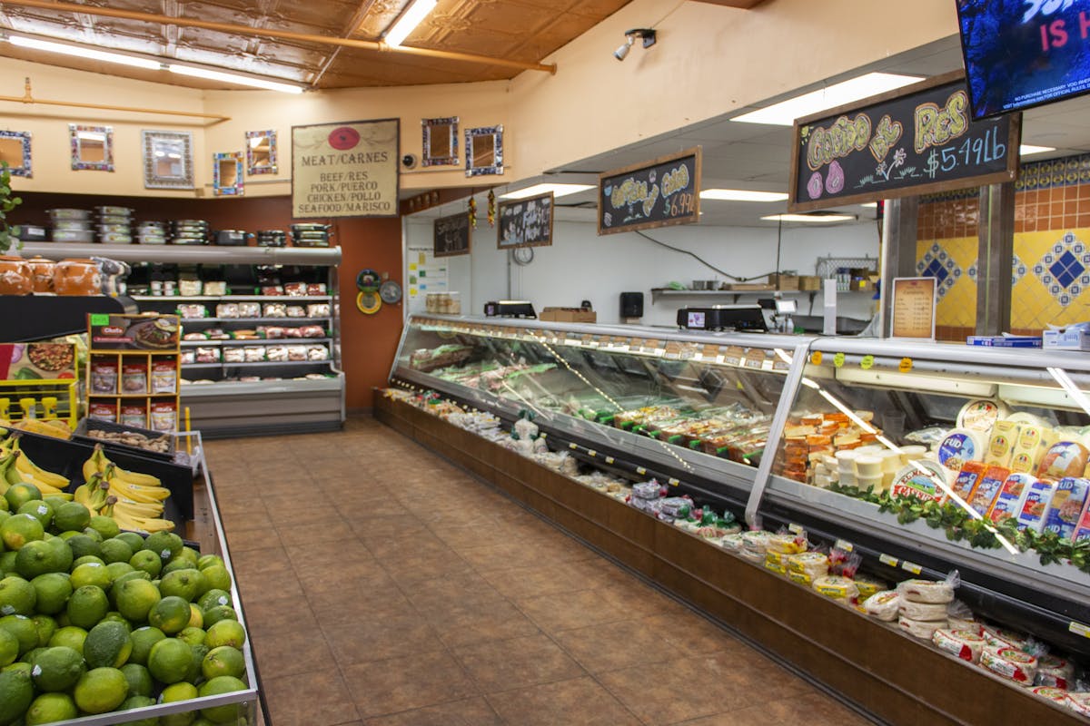 a store filled with lots of fresh produce