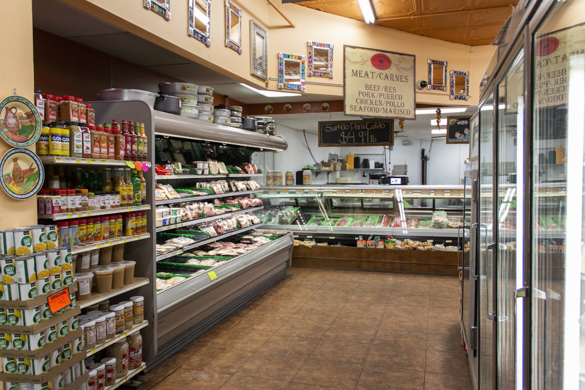 a display in a store