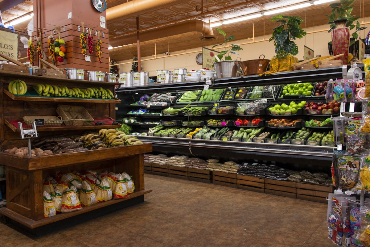 a store filled with lots of fresh produce