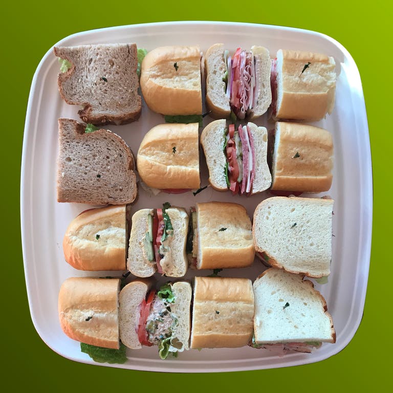 a box filled with different types of food