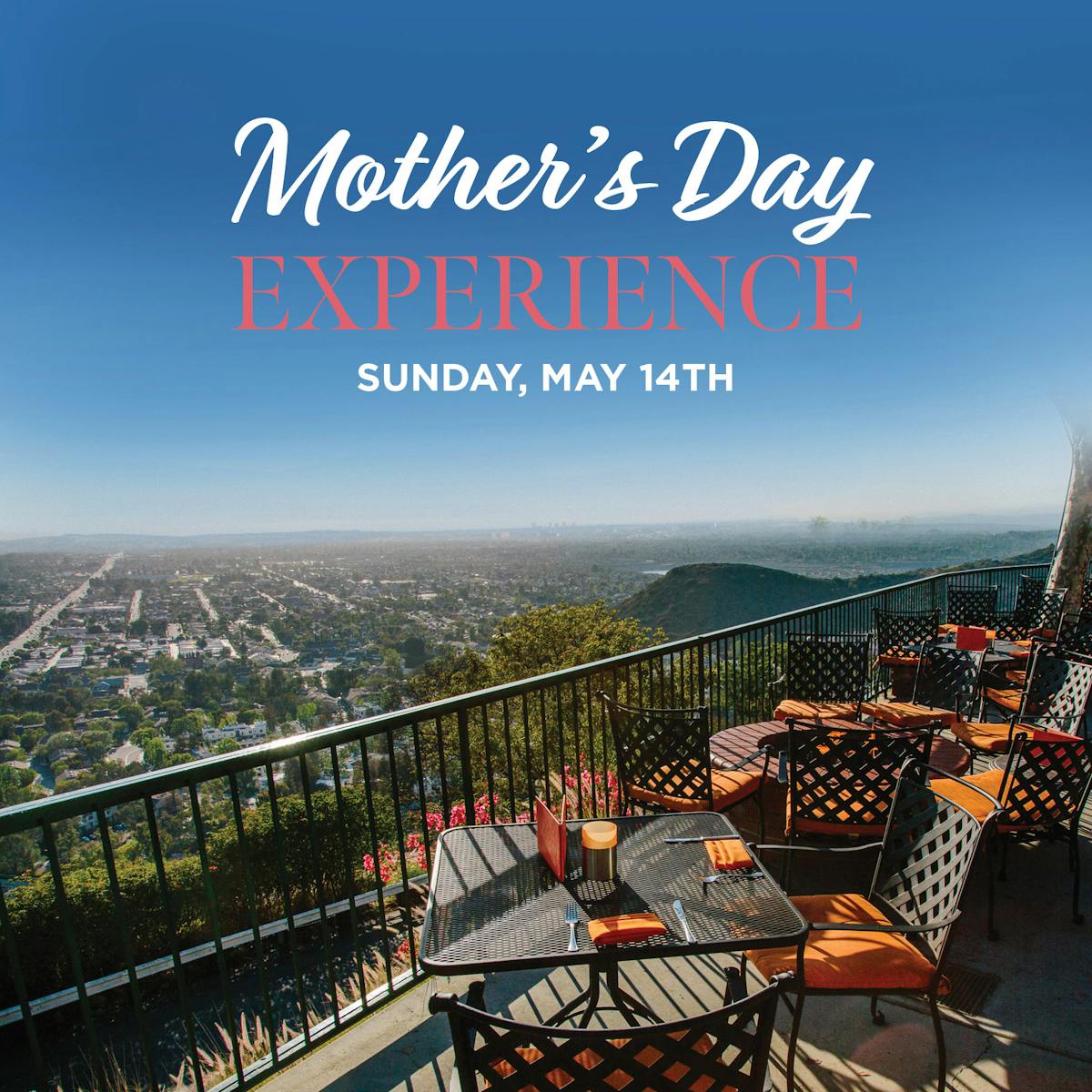 view of Orange Hill's outdoor dining patio