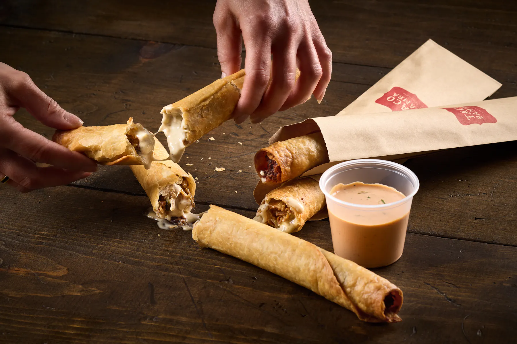 A handful of flautas 