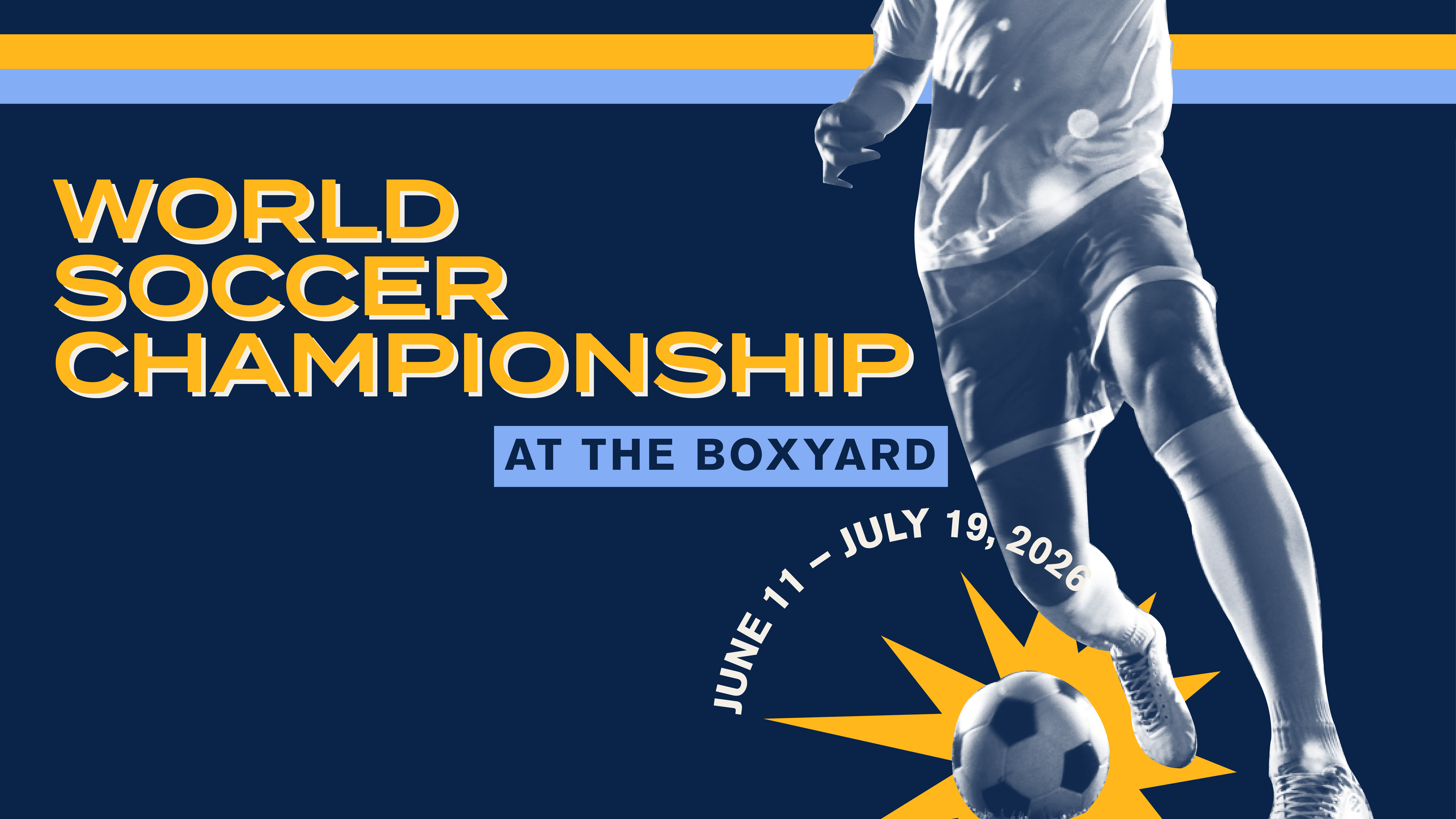 Catch all the action from the 2026 World Soccer Championship at Victory Hall near Lumen Field