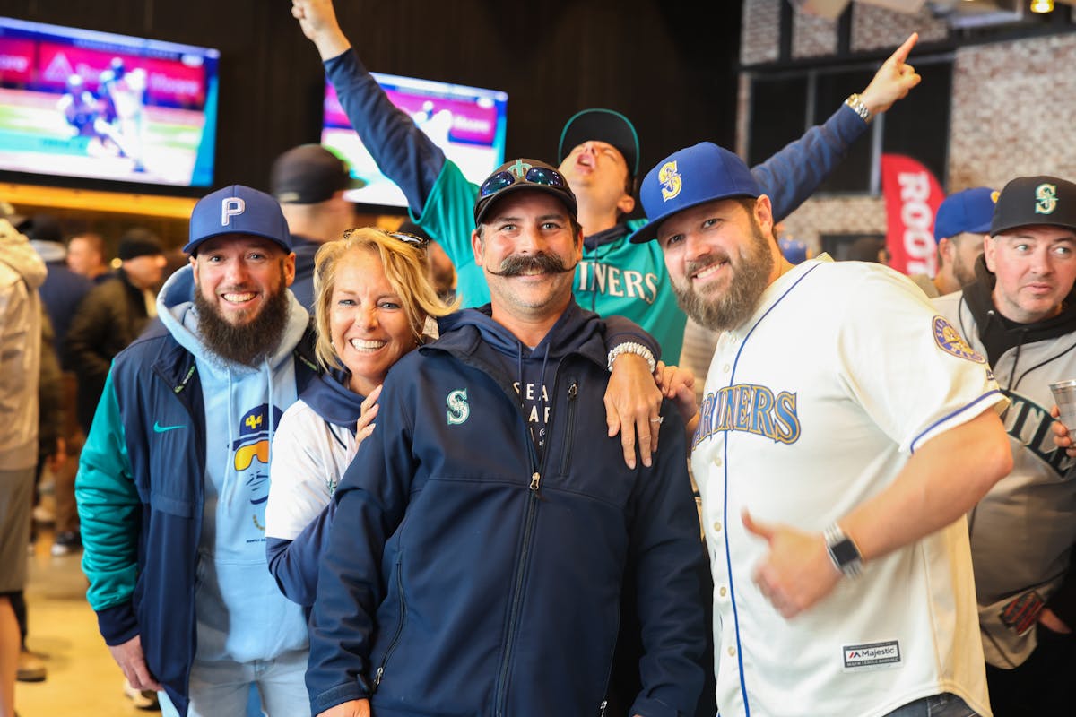 Root, root, root, for the home team at Victory Hall in Seattle Washington