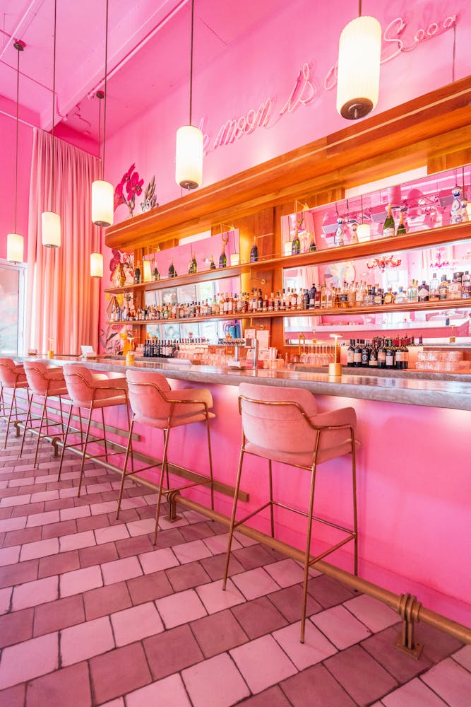 a store inside of a room