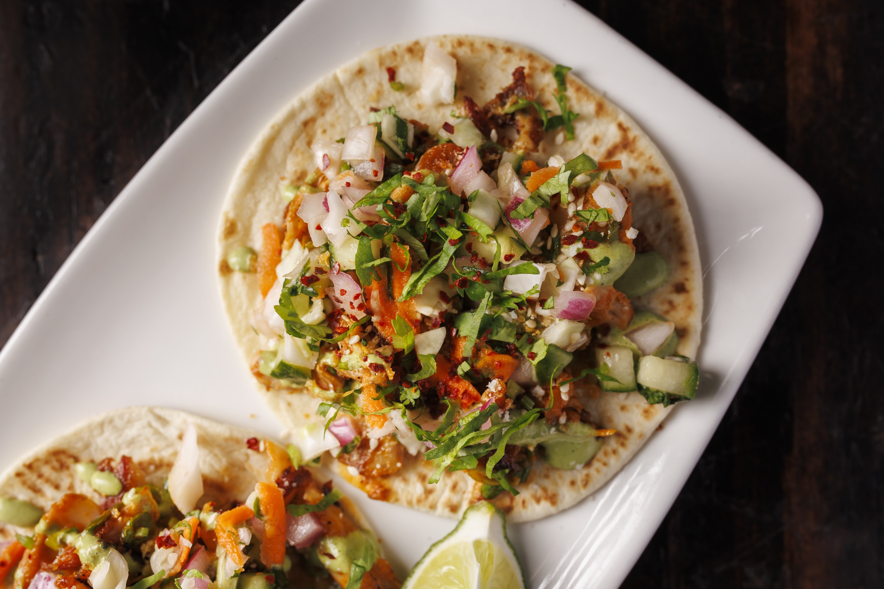 Chicken Manzano Taco