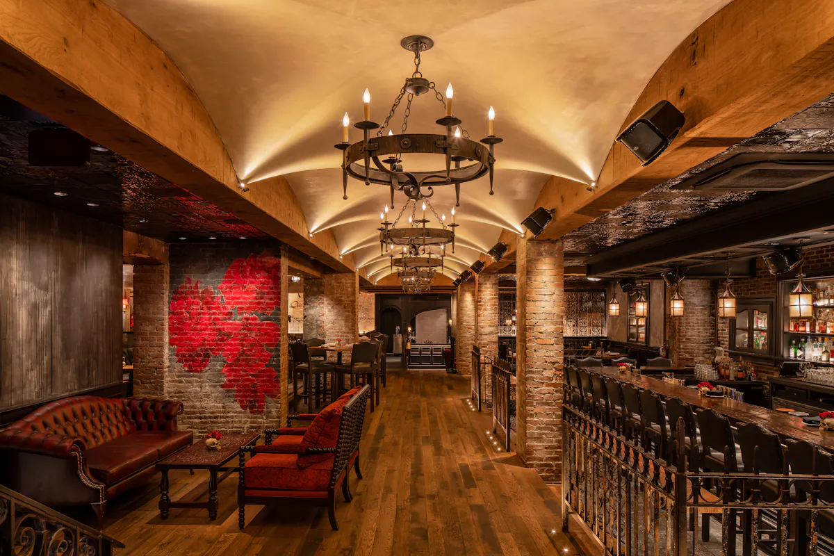 The main dining room at Lolita Back Bay