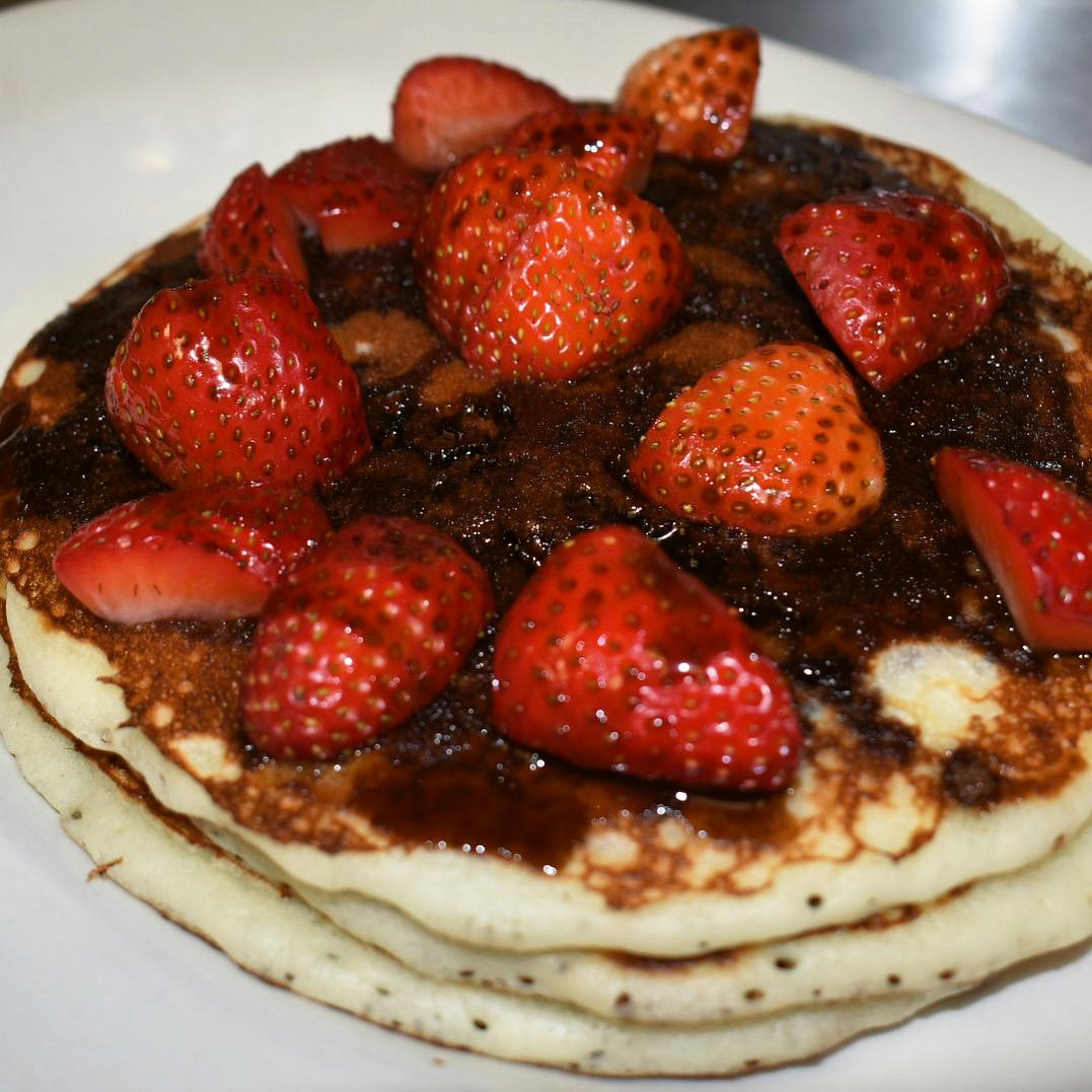 a slice of cake on a plate
